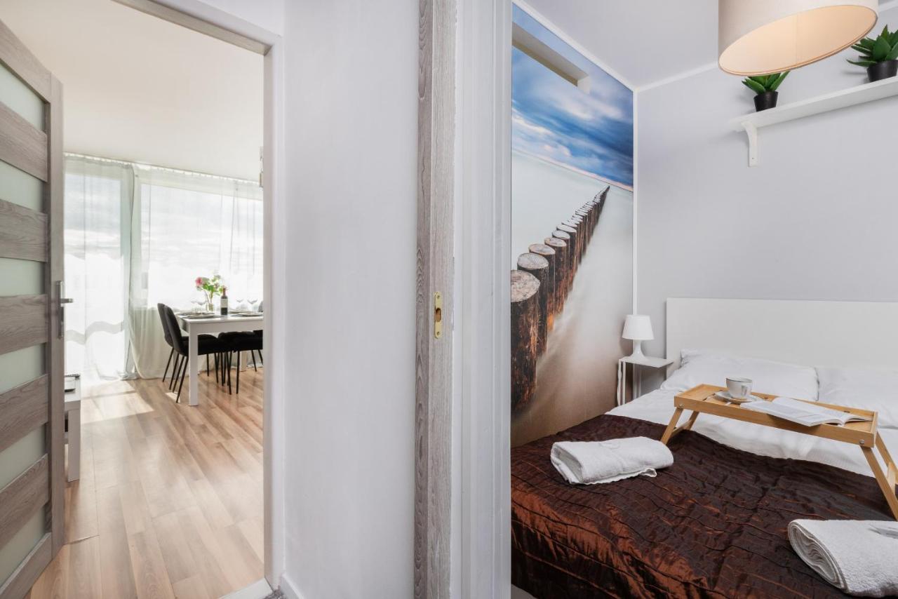Seaview Apartment Gdansk Przymorze By Noclegi Renters Eksteriør billede