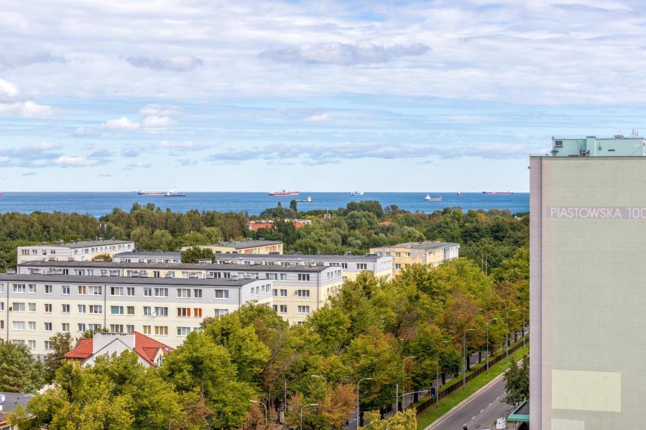 Seaview Apartment Gdansk Przymorze By Noclegi Renters Eksteriør billede